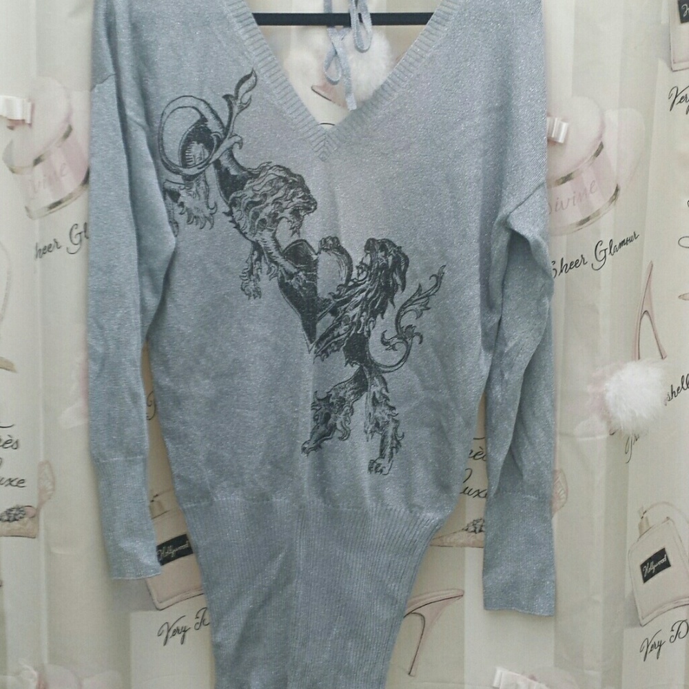 SALE! Faith Connexion semi sheer sweater tunic